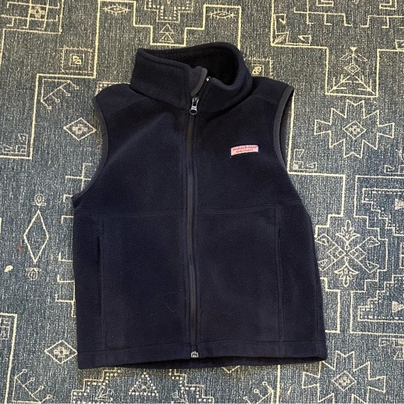 Vineyard vines boys fleece vest size small (7/8) - Picture 1 of 3